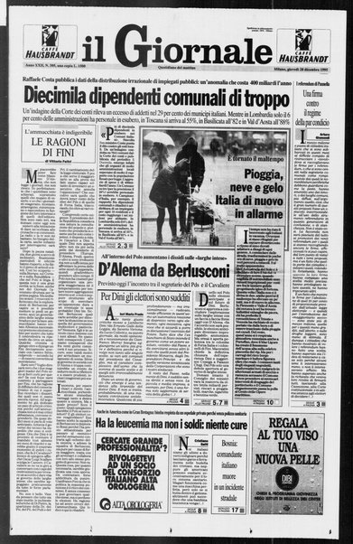 Il giornale : quotidiano del mattino